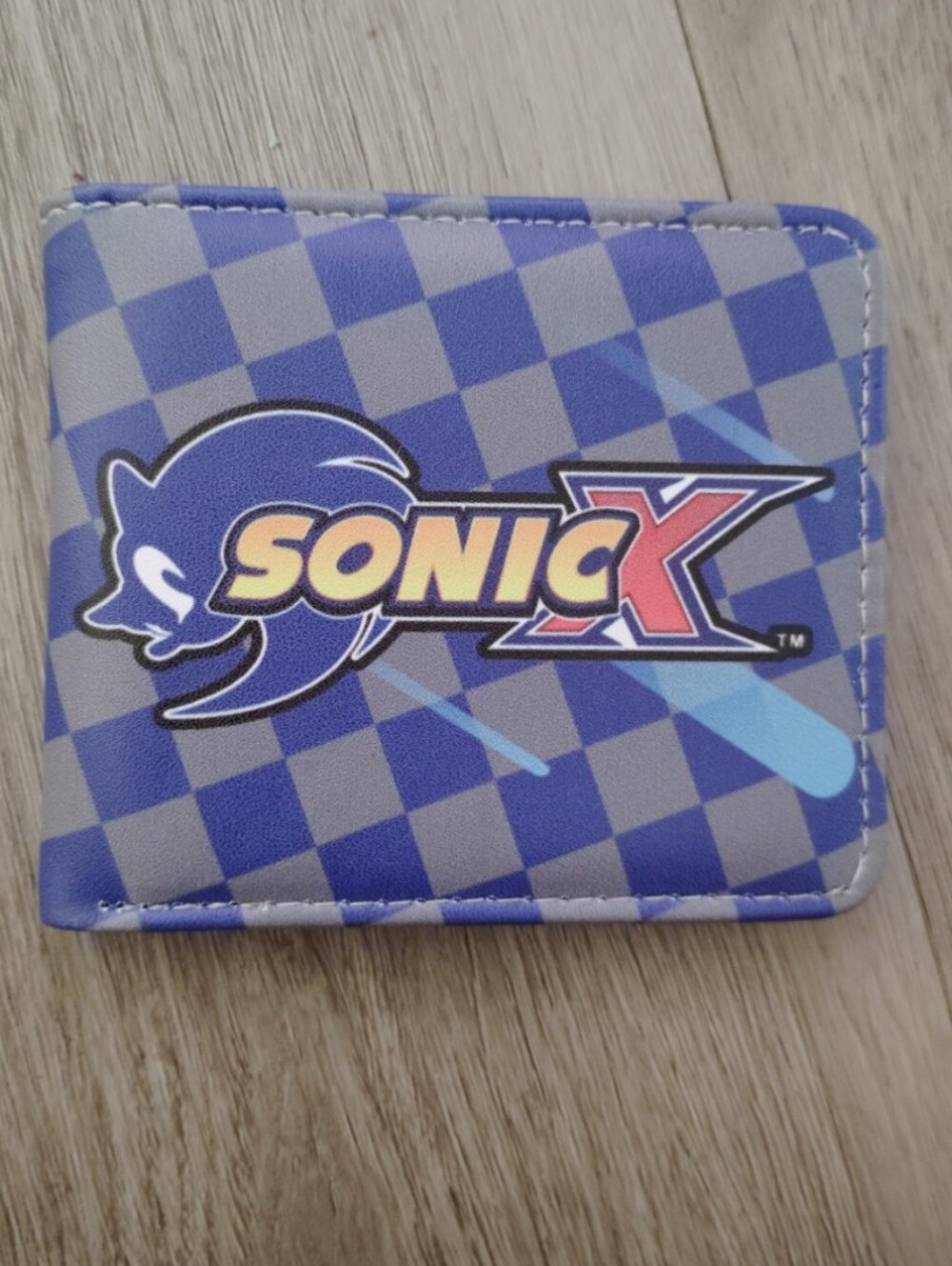 New Sonic the hedgehog anime manga leather wallet